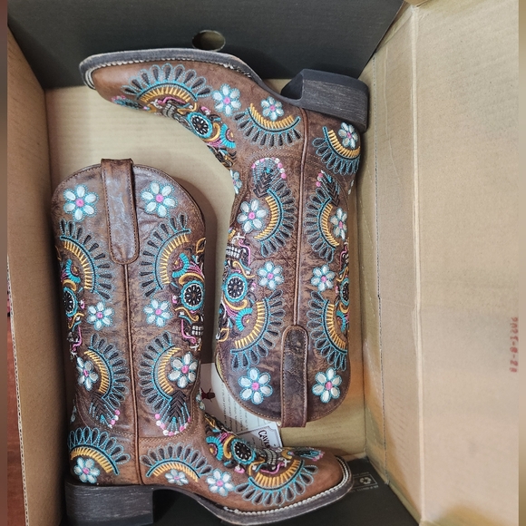 Womens Fshion Western Boots - Picture 4 of 6